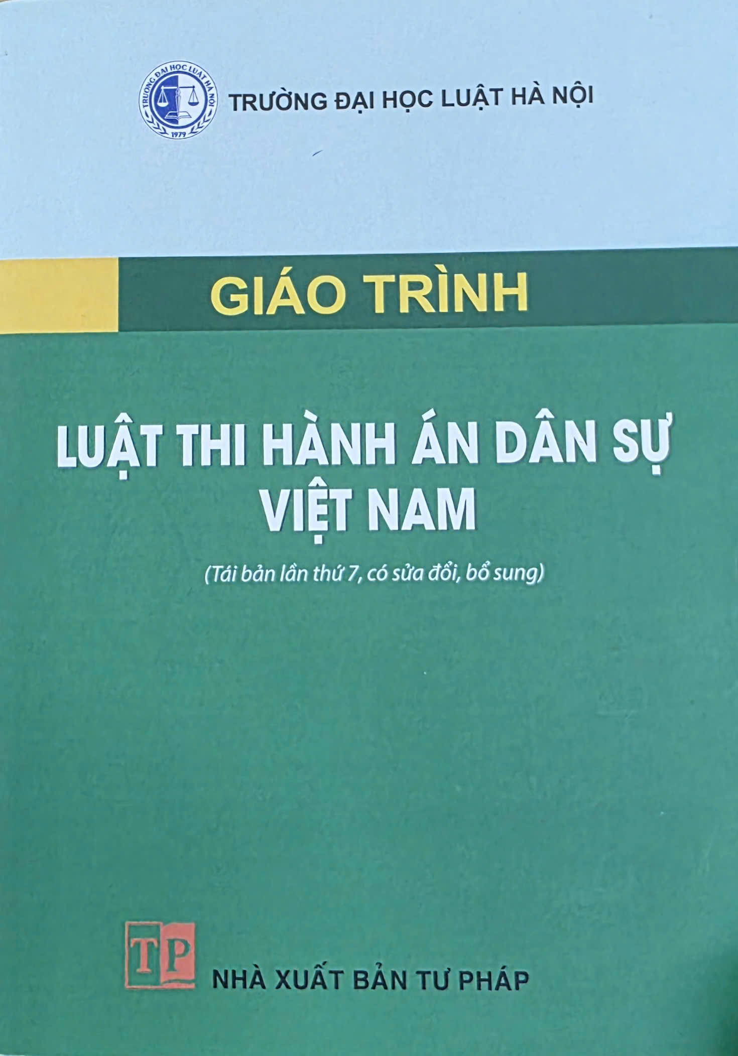 Giáo trình luật thi hành án dân sự Việt Nam