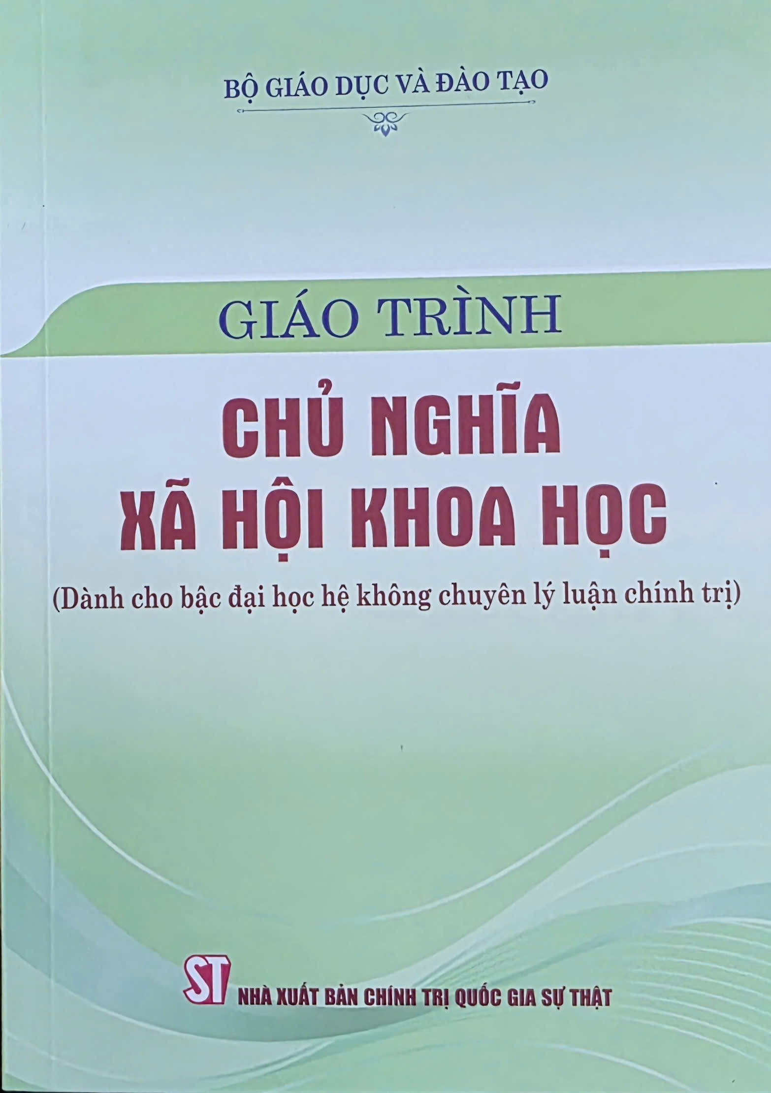 Giáo trình chủ nghĩa xã hội khoa học