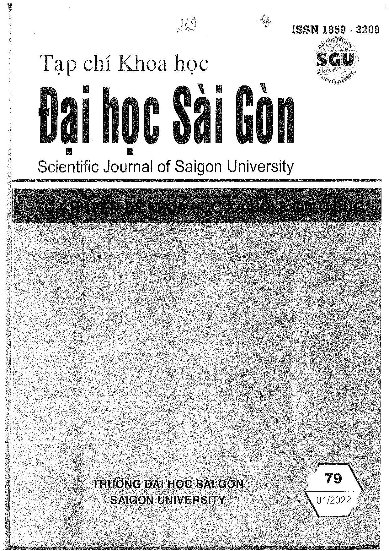 Thực trạng nghiên cứu khoa học của đội ngũ nhân lực khoa học công nghệ trong các trường đại học Việt Nam thông qua các công bố quốc tế  