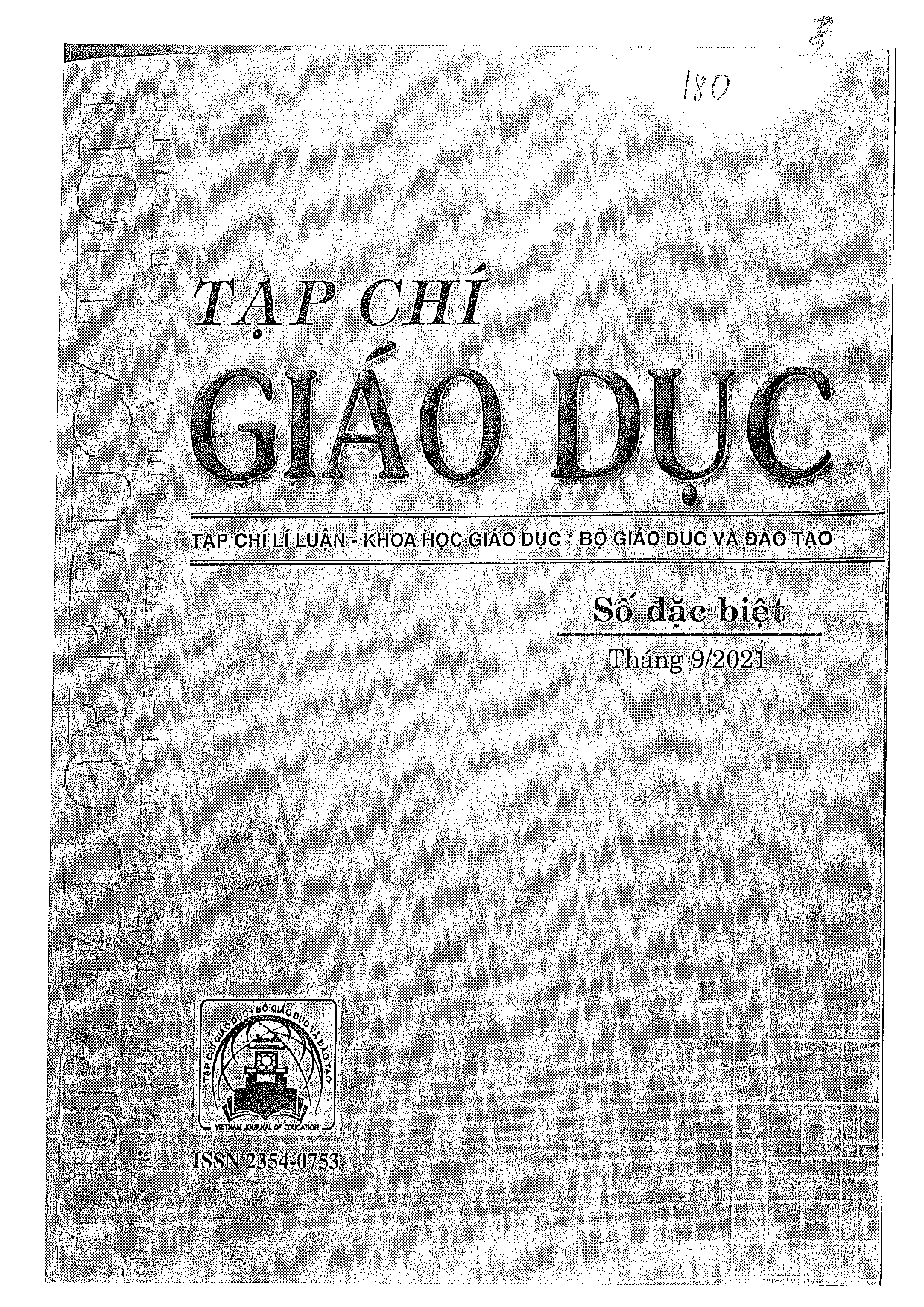 Phát triển năng lực nghiên cứu khoa học cho sinh viên nghành luật ở trường Đại học Sài Gòn đáp ứng yêu cầu đổi mới giáo dục  