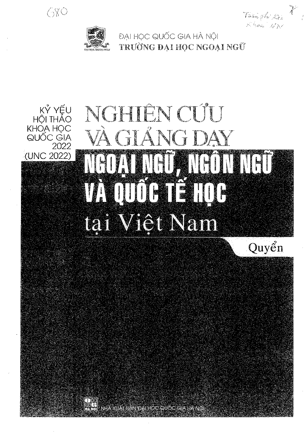 Những đặc điểm ngôn ngữ trong văn bản Luật Sửa đổi, bổ sung một số điều của Luật Giáo dục Đại học năm 2018  