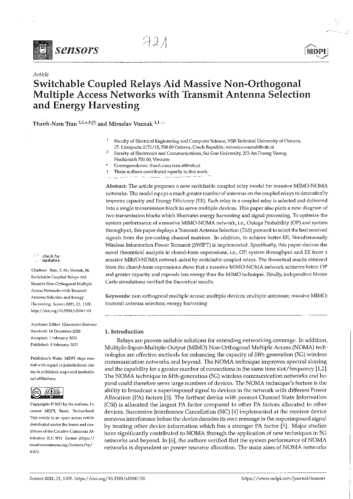 Switchable Coupled Relays Aid Massive Non-Orthogonal Multiple Access Networks with Transmit Antenna Selection and Energy Harvesting  