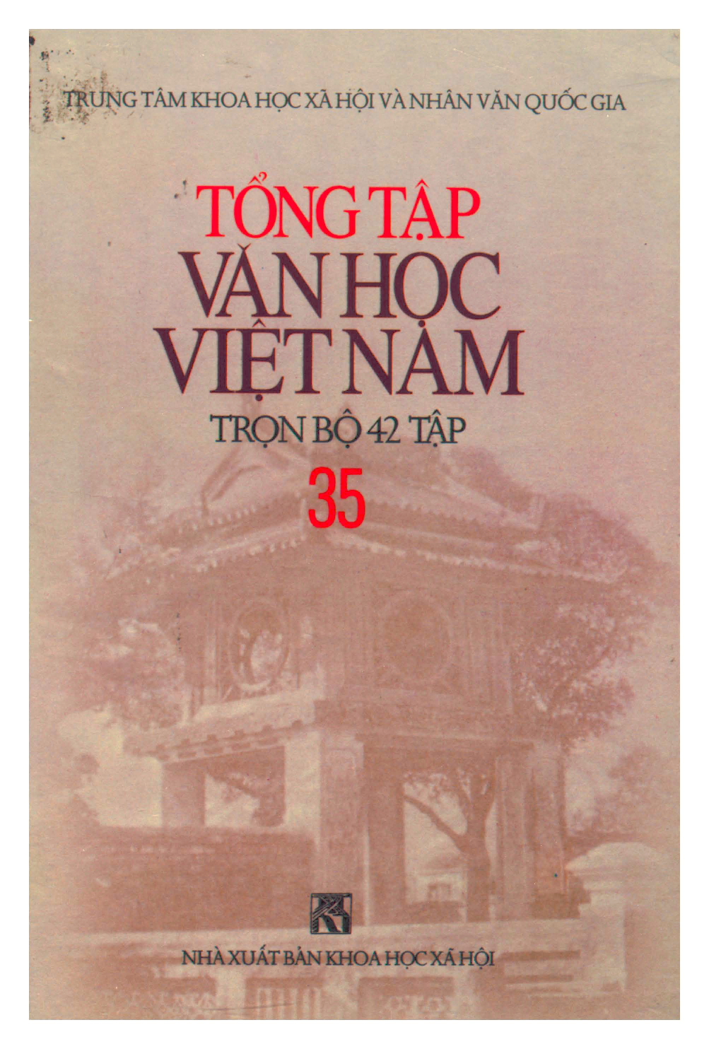 Tổng tập văn học Việt Nam T.35 