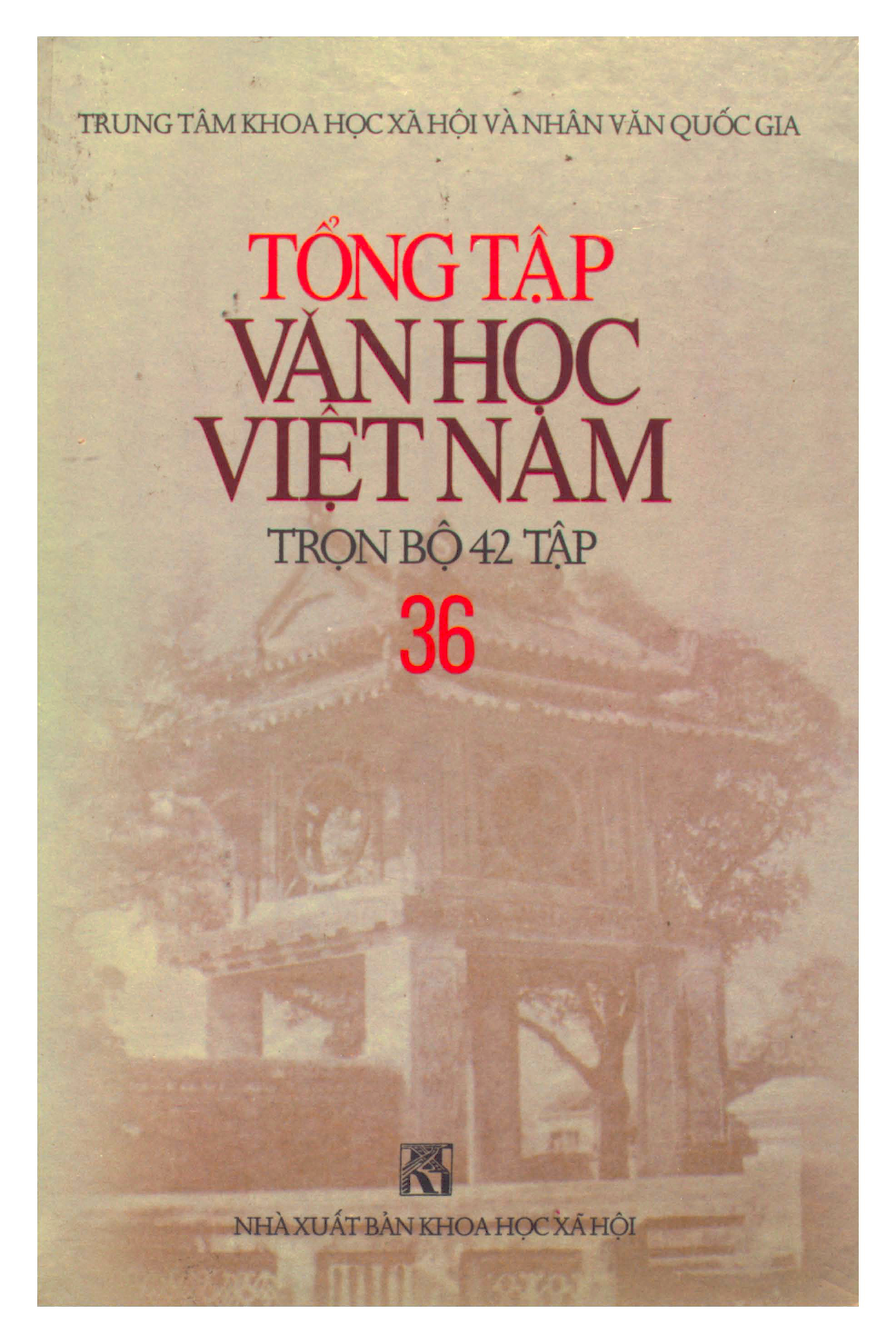 Tổng tập văn học Việt Nam T.36 