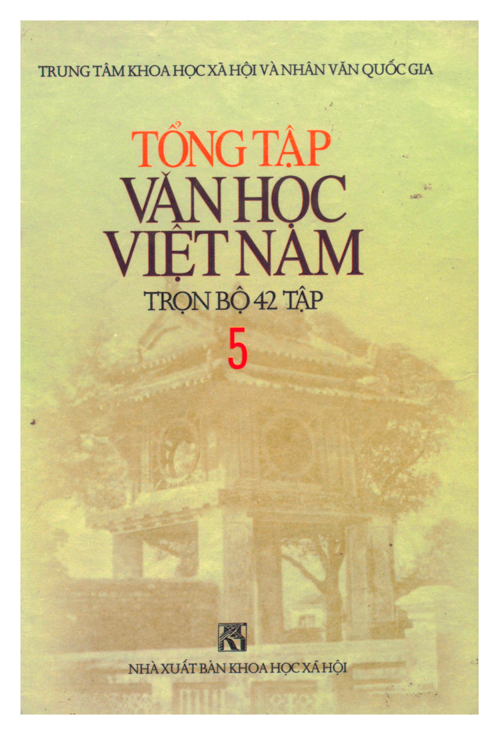 Tổng tập văn học Việt Nam T.5 