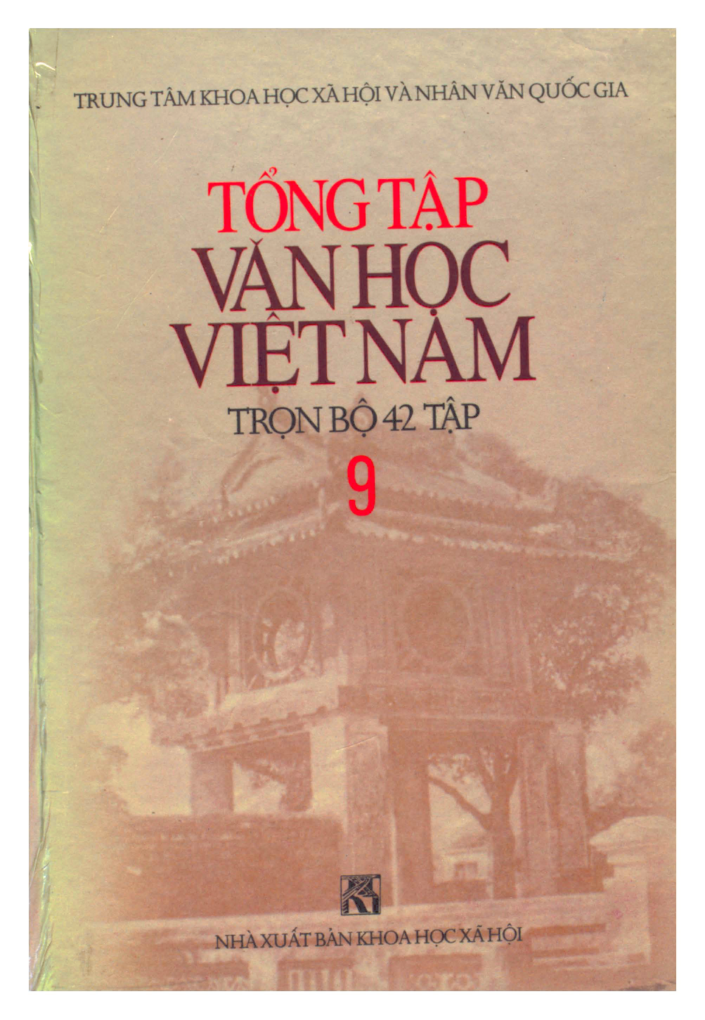 Tổng tập văn học Việt Nam T.9 