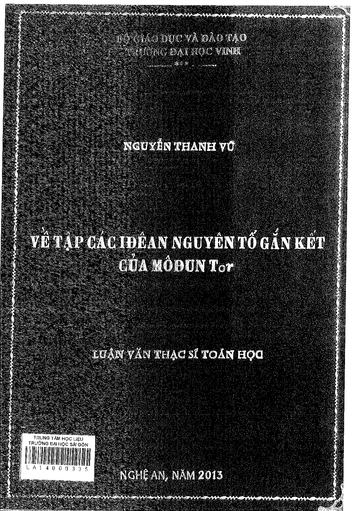 Về tập các Iđêan nguyên tố gắn kết của Môđun Tor