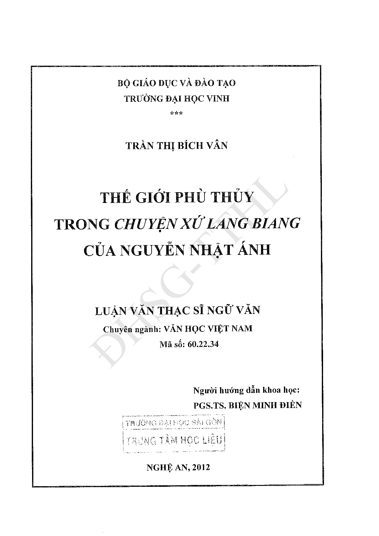 Thế giới phù thủy trong Chuyện xứ Lang Biang của Nguyễn Nhật Ánh