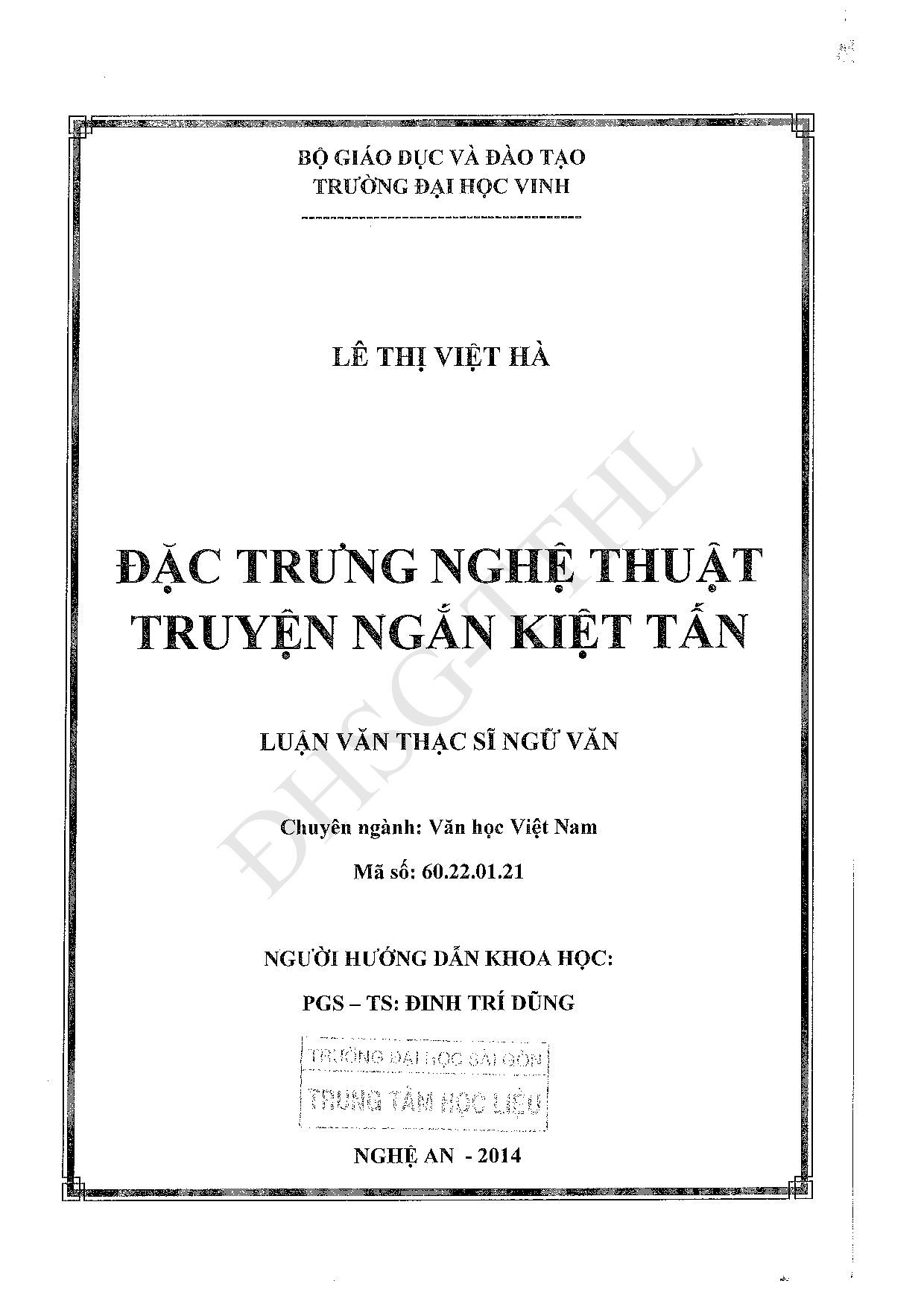 Đặc trưng nghệ thuật truyện ngắn Kiệt Tấn