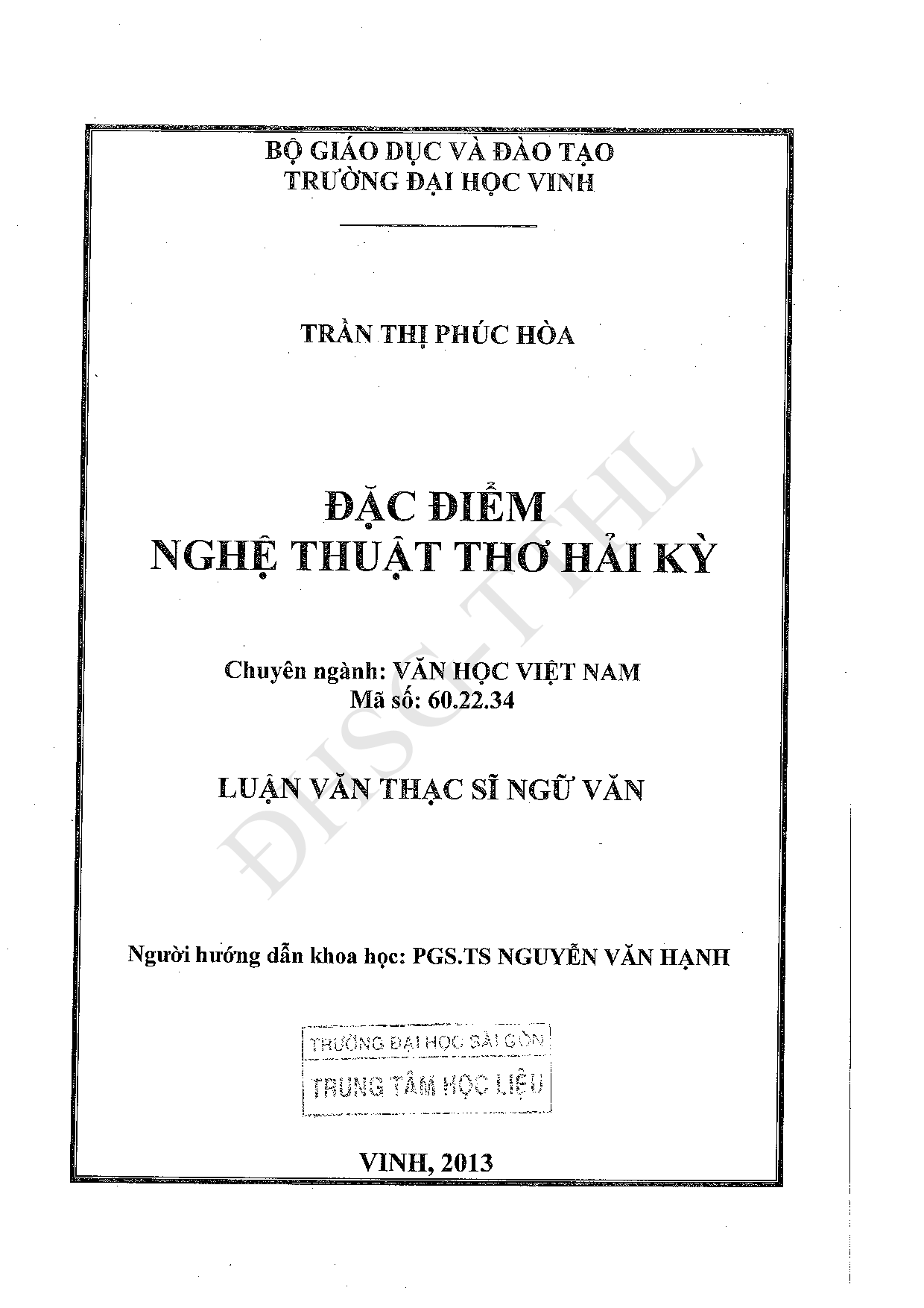 Đặc điểm nghệ thuật thơ Hải Kỳ