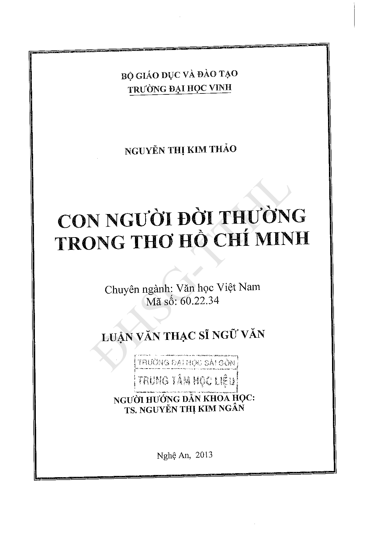 Con người đời thường trong thơ Hồ Chí Minh