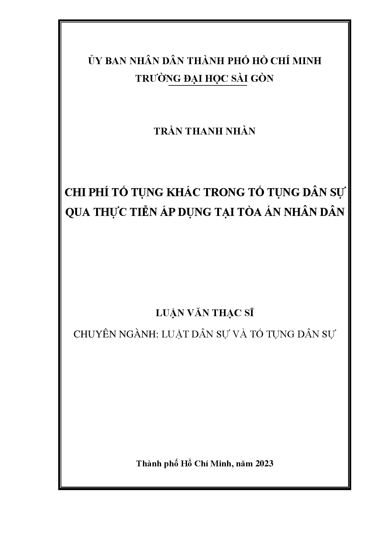 Chi phí tố tụng khác trong tố tụng dân sự qua thực tiễn áp dụng tại Tòa án nhân dân