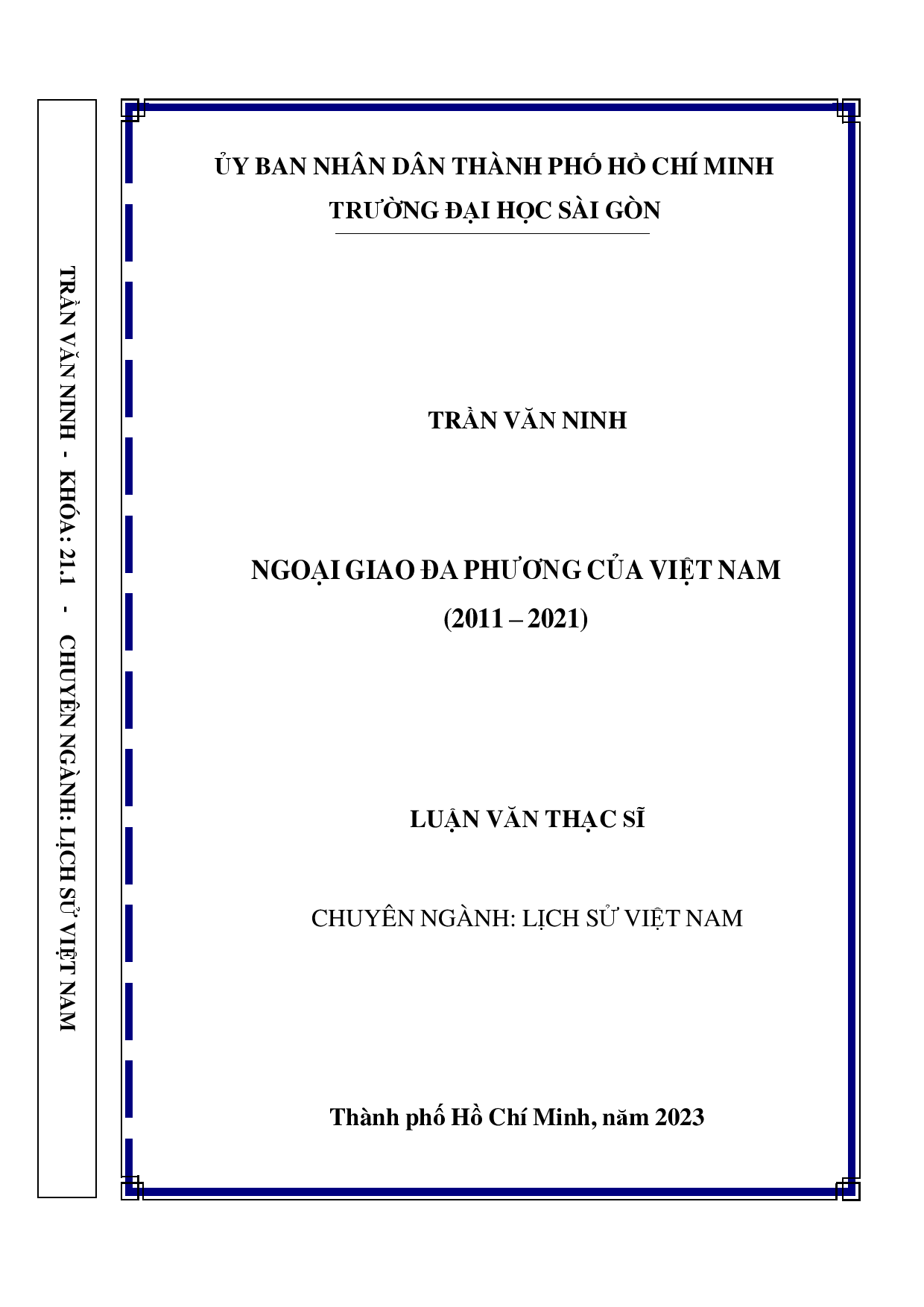 Ngoại giao đa phương của Việt Nam (2011-2021)