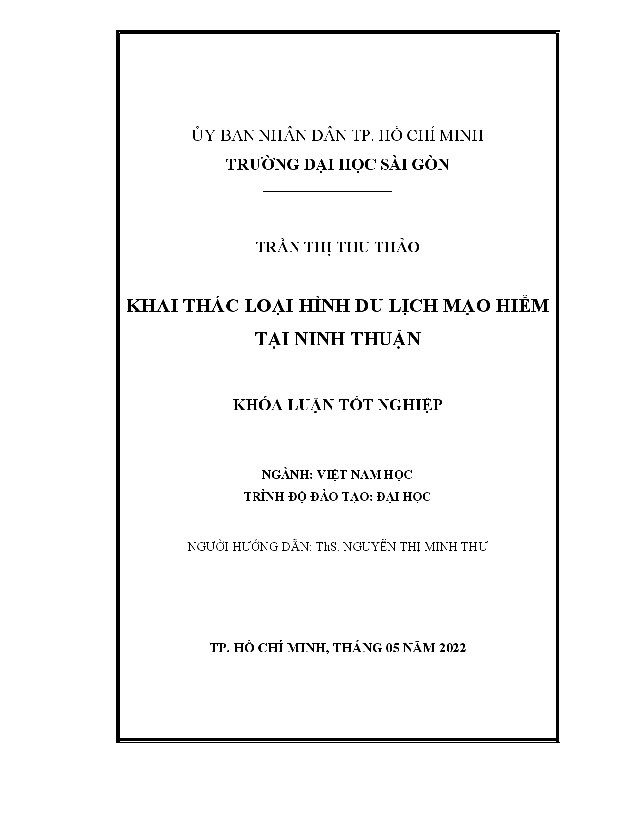 Khai thác loại hình du lịch mạo hiểm tại Ninh Thuận