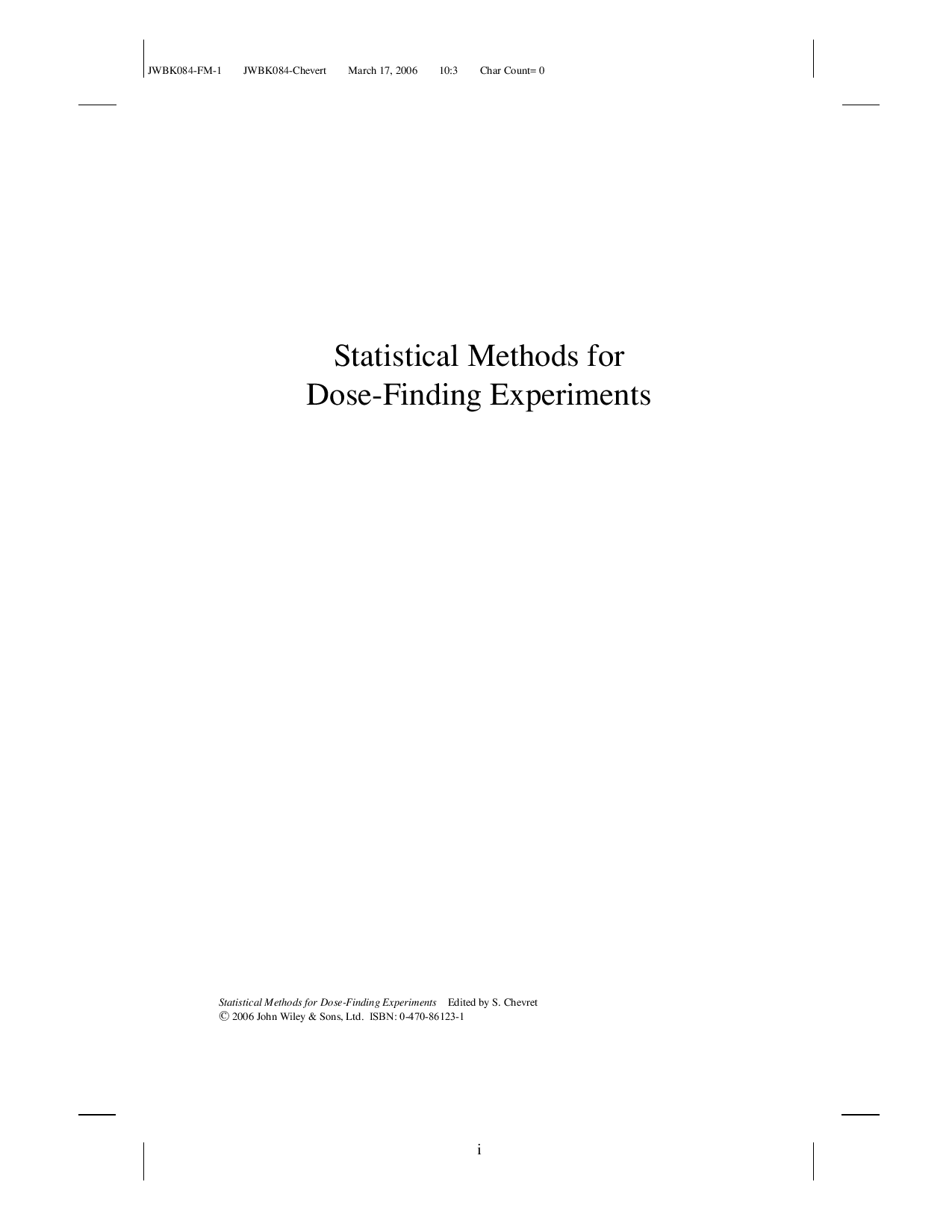 Statistical methods for dose-finding experiments