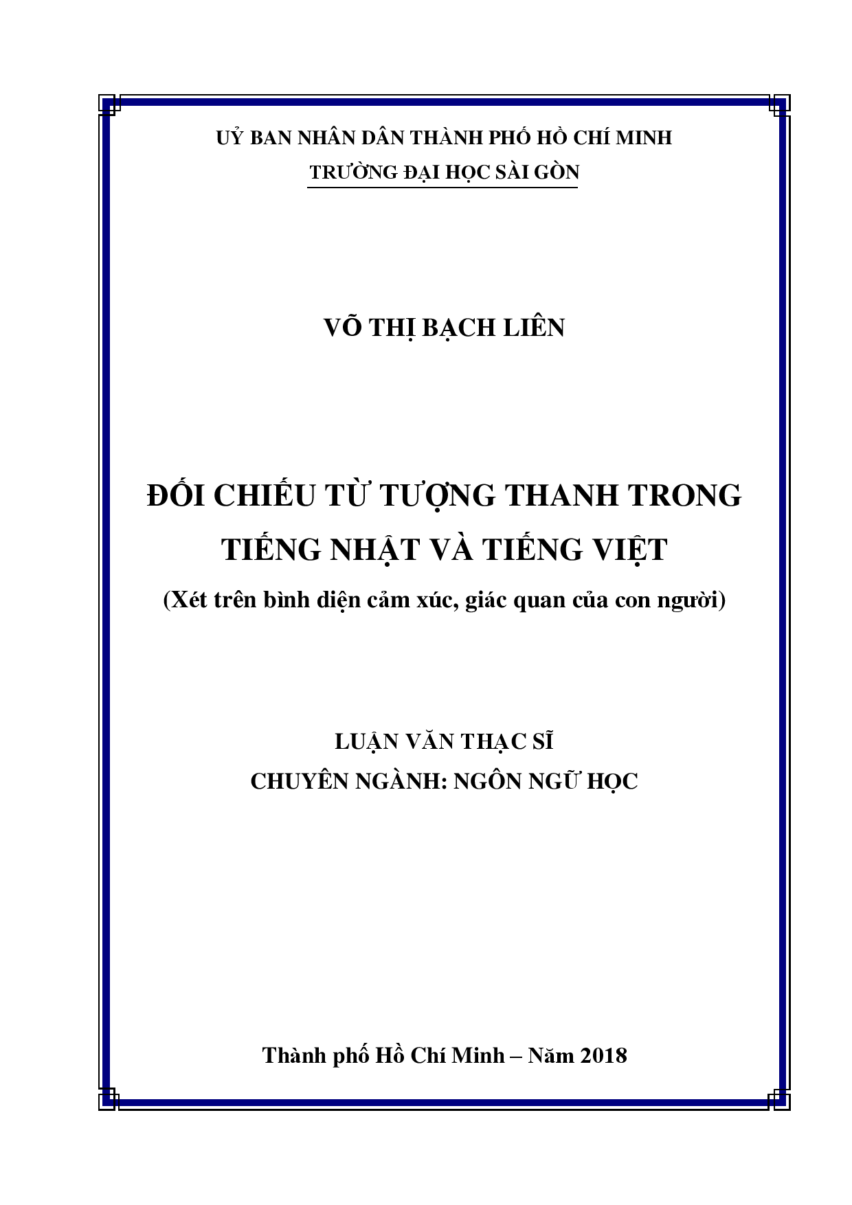 Đối chiếu từ tượng thanh trong tiếng Nhật và tiếng Việt  