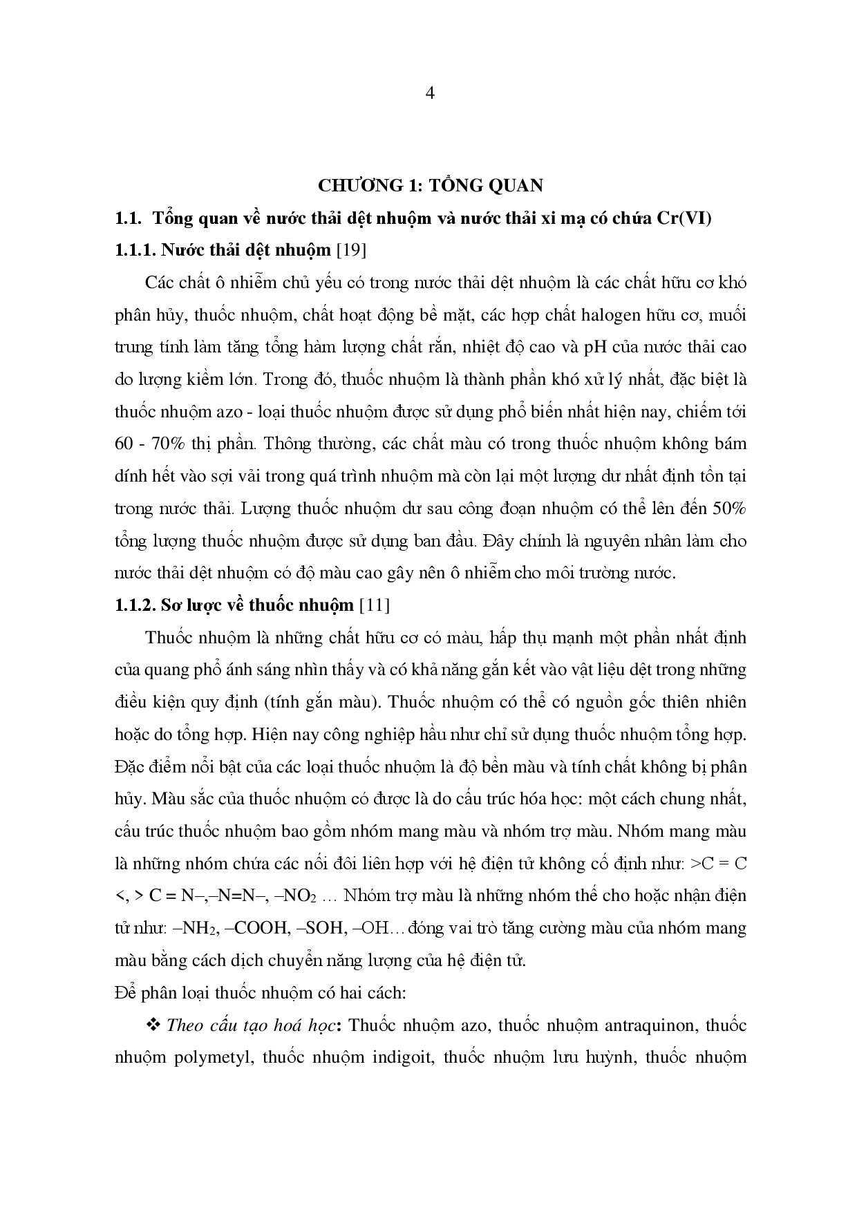 Nghiên cứu khả năng hấp thụ của đá ong biến tính bằng Neodym và ứng dụng xử lý một số kim loại nặng và chất màu dệt nhuộm có trong nước thải công nghiệp  