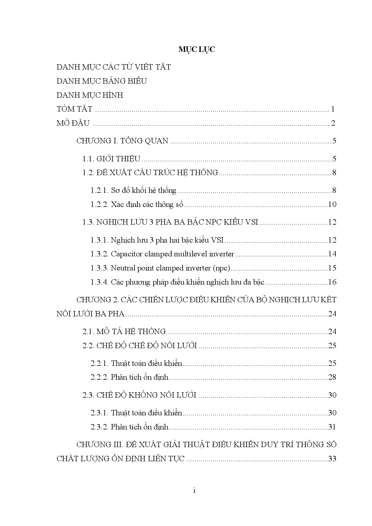 Nghiên cứu điều khiển nối lưới bộ nghịch lưu ba bậc NPC trong điều kiện điện áp thấp và tầm dao động lớn  
