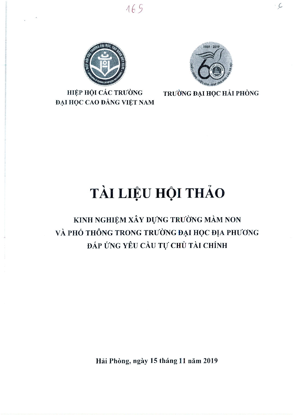 Tình hình hoạt động các trường thực hành của Đại học Sài Gòn và những đề xuất.  