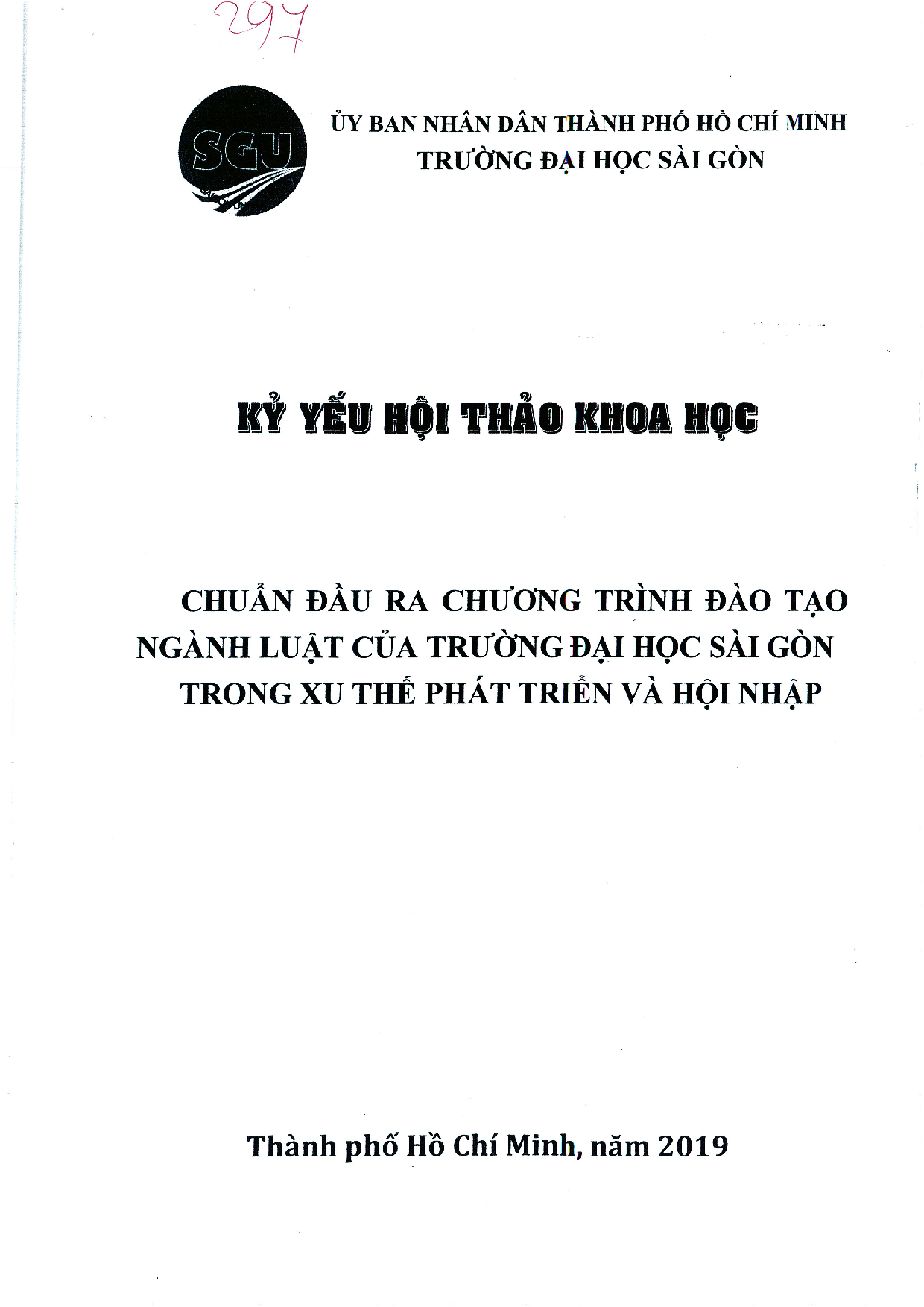 Áp dụng một số phương pháp dạy học tích cực  nhằm đáp ứng chuẩn đầu ra của chương trình đào tạo ngành luật trường Đại học Sài Gòn  