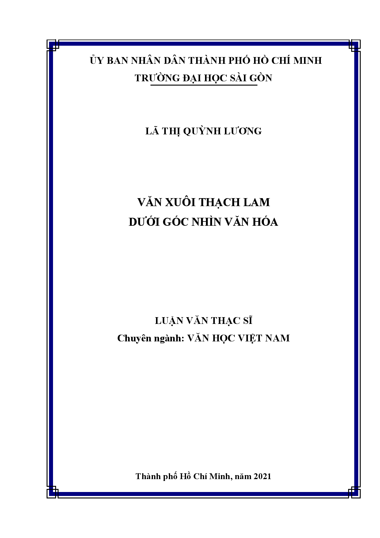 Văn xuôi Thạch Lam dưới góc nhìn văn hóa  